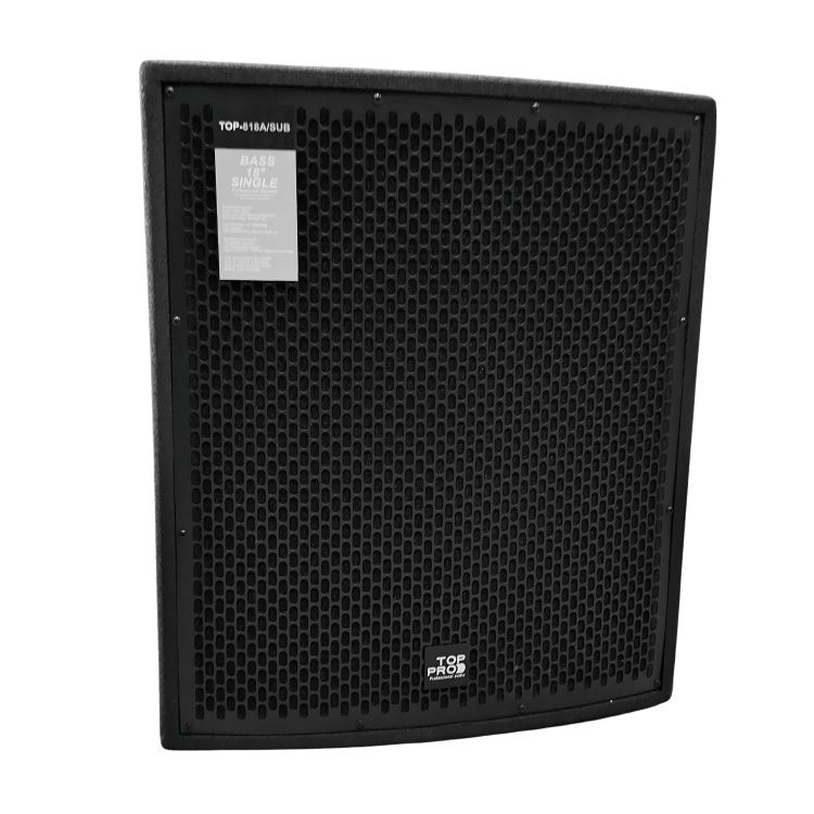 TOP PRO TOP-818ASUB Powered Subwoofer 18 Inch