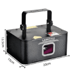 TOP PRO ZT-2WRGB 2W Animation Laser Light Projector DJ Disco Lights KTV Music Party Bar Wedding - Image 4