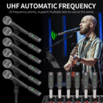 XTUGA SF-1 UHF Wireless XLR Transmitter And Receiver