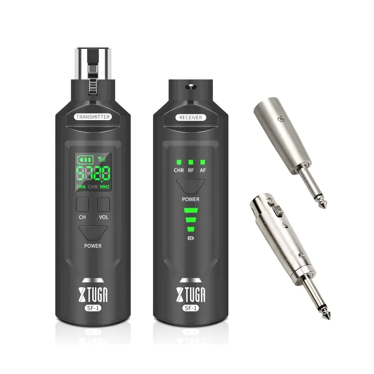 XTUGA SF-1 UHF Wireless XLR Transmitter And Receiver