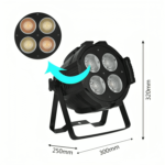 Led 4x50W COB Blinder Stage Light