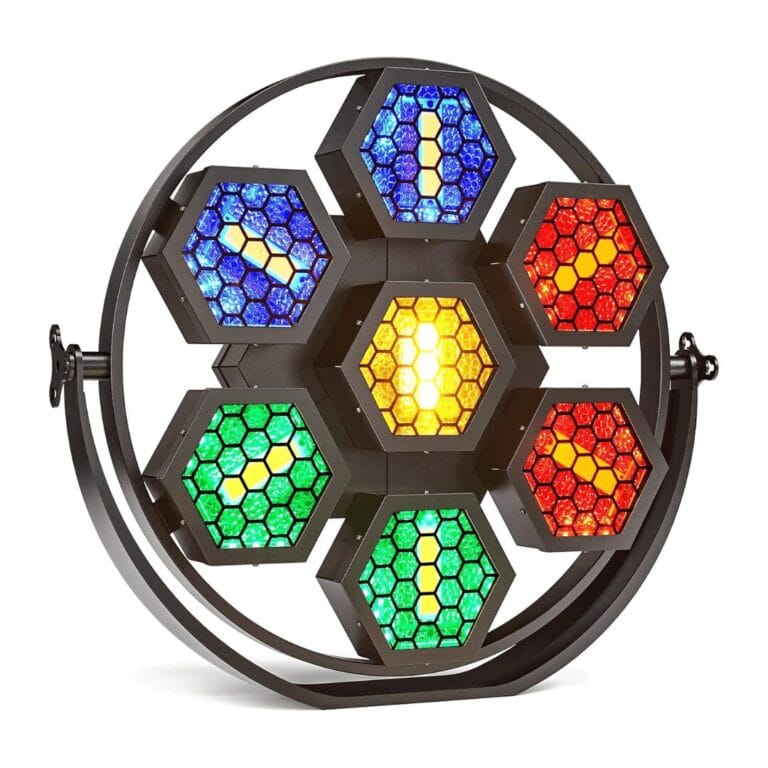 TOP PRO 7p LED COB RGBW Par Mini Retro Light