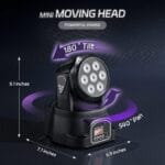 7 LED Moving Head Stage Light