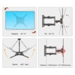 P4 Wall Mount TV Stand