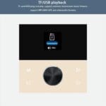 Wall Mounted Home Audio Amplifier
