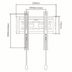 C1-F TV STAND Wall Bracket