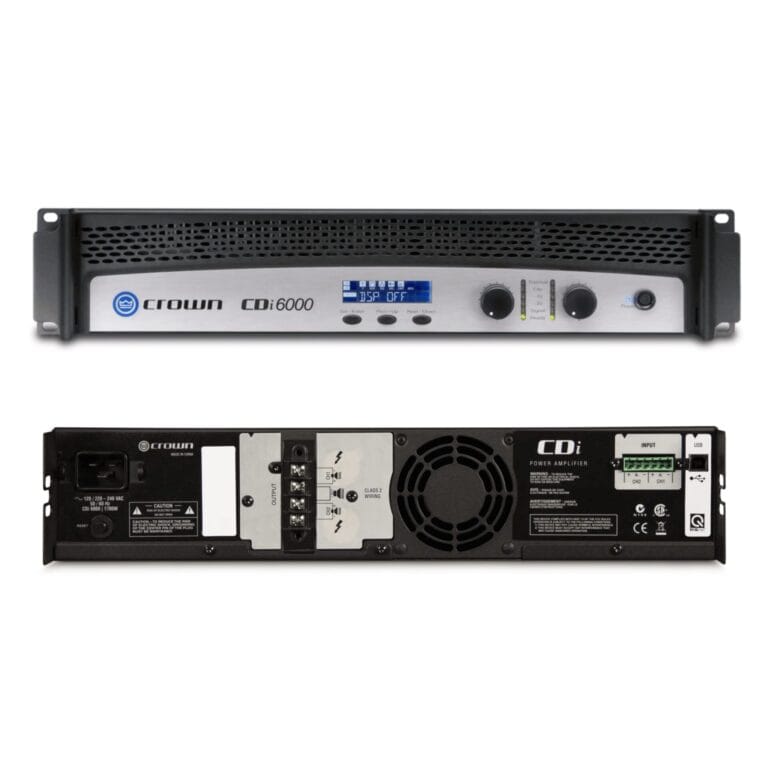 Crown Audio CDi 6000 Power Amplifier