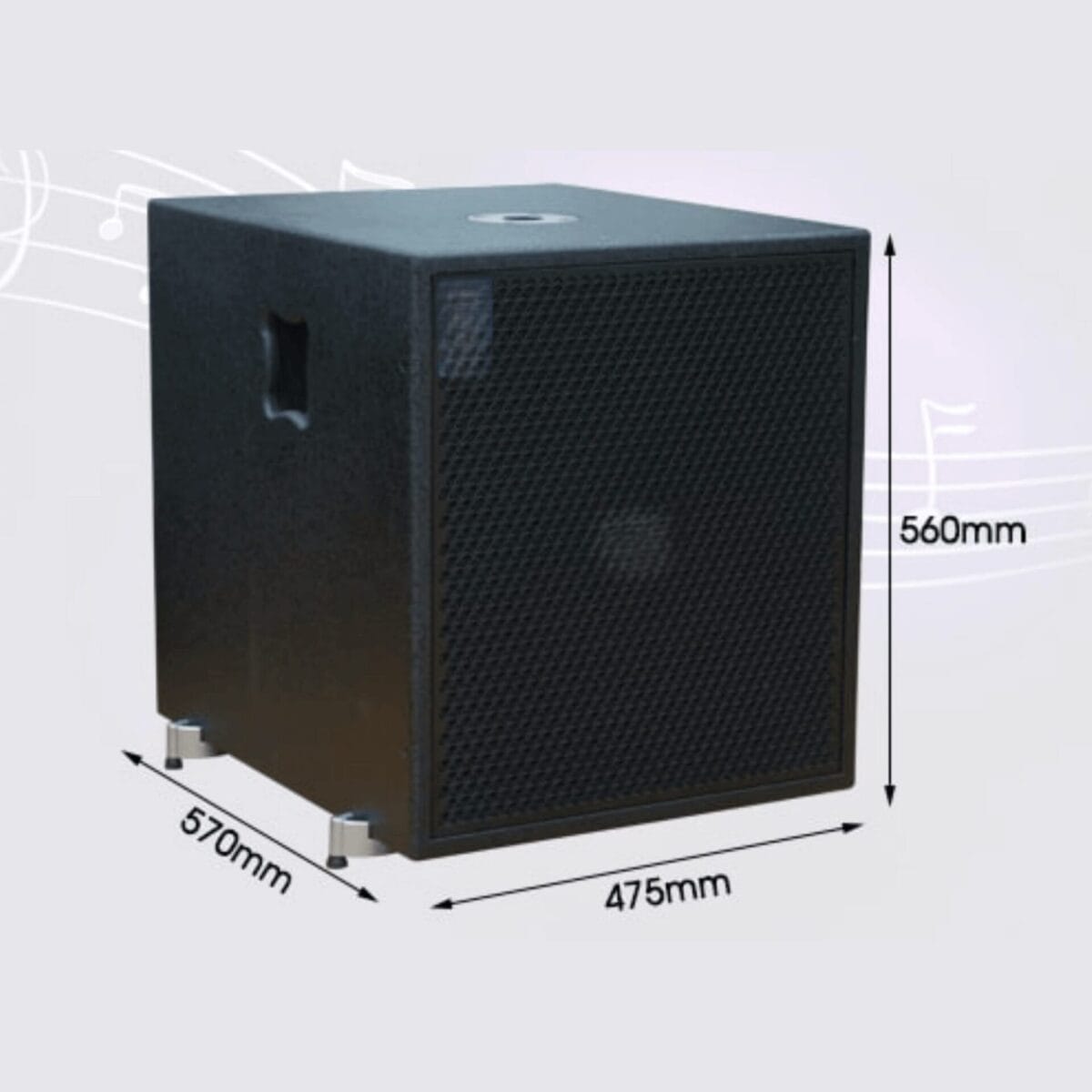 SW-15A Wooden Powered Subwoofer