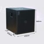 SW-15A Wooden Powered Subwoofer