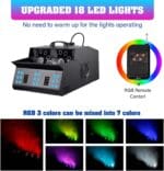 TOP PRO 1500W Bubble Fog Machine
