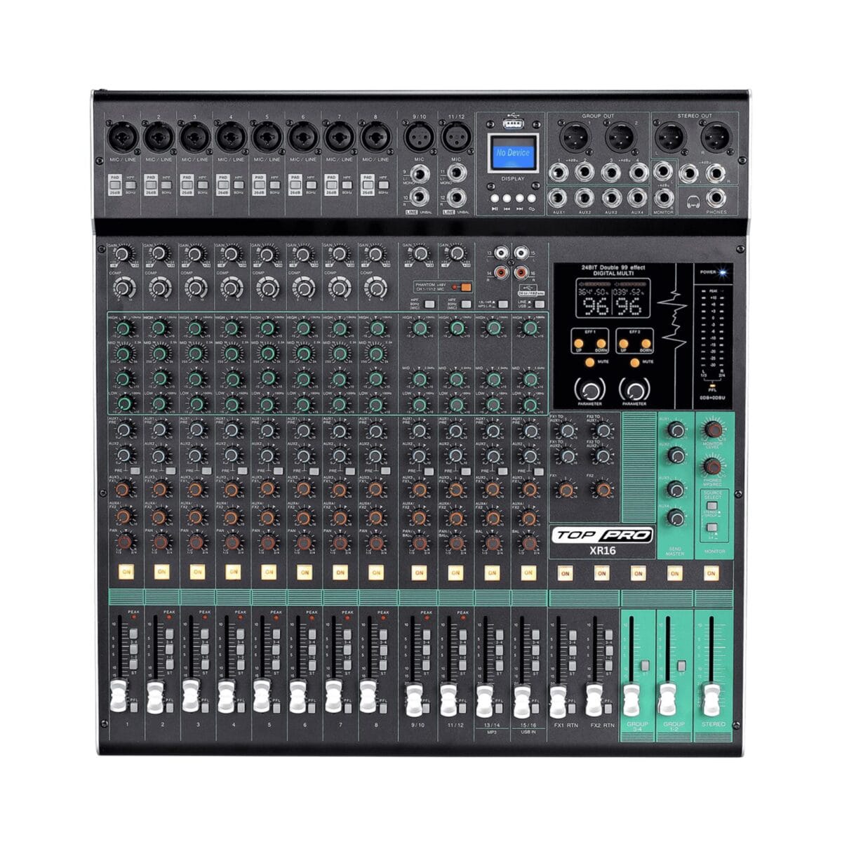 XR16 Professional Audio Mixer