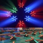 60p LED Swinging Moving Head light