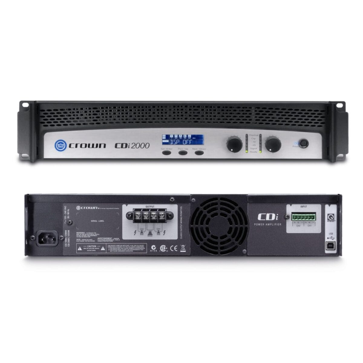 Crown CDI 2000 Power Amplifier