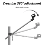 Microphone Stand Floor Steel
