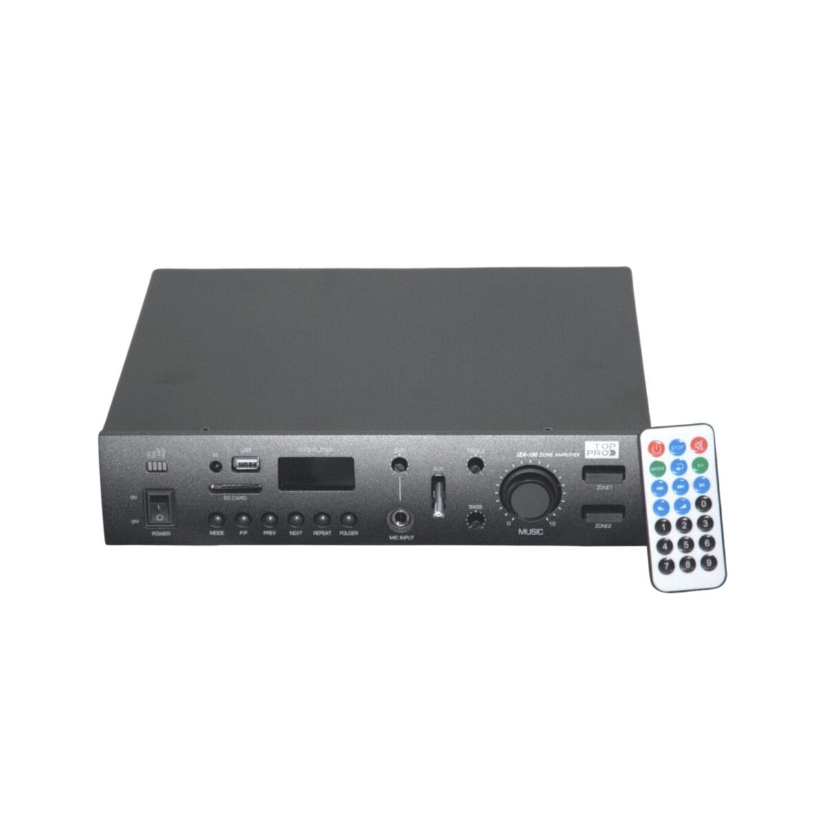 TOP PRO IZA-100 ZONE AUDIO PA AMPLIFIER