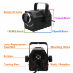 TOP PRO 50W LED Logo Projector Indoor Ground Rotating Sign Pattern Led Advertising Projector - Image 5