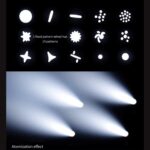 295W Mini 7R Beam Moving Head Light