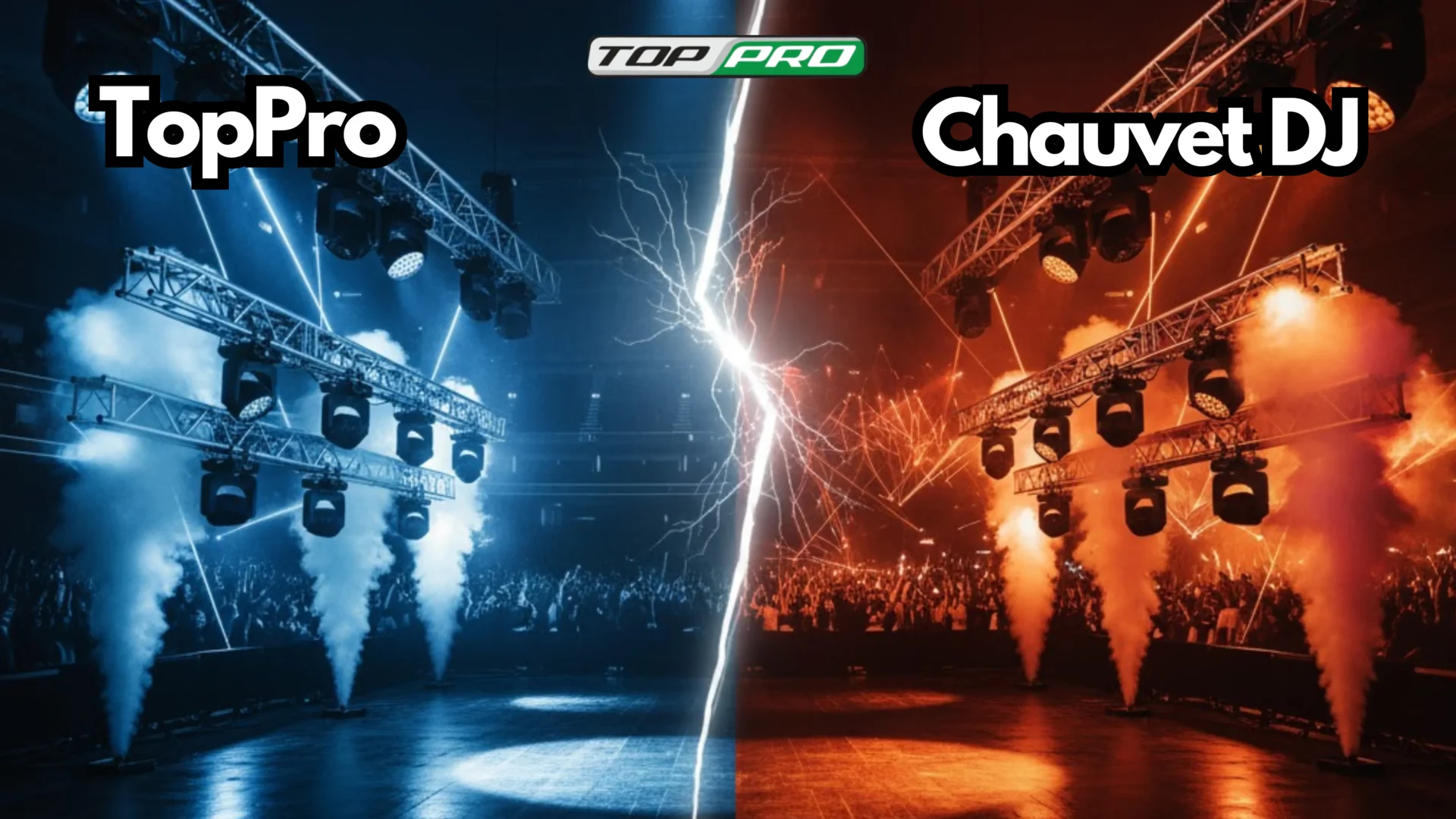 TopPro vs Chauvet DJ: The Best Pick for Stage Lighting Equipment
