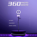 360° Glass Photo Booth Machine
