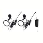 T-4II DUAL WIRELESS LAPEL MICROPHONE