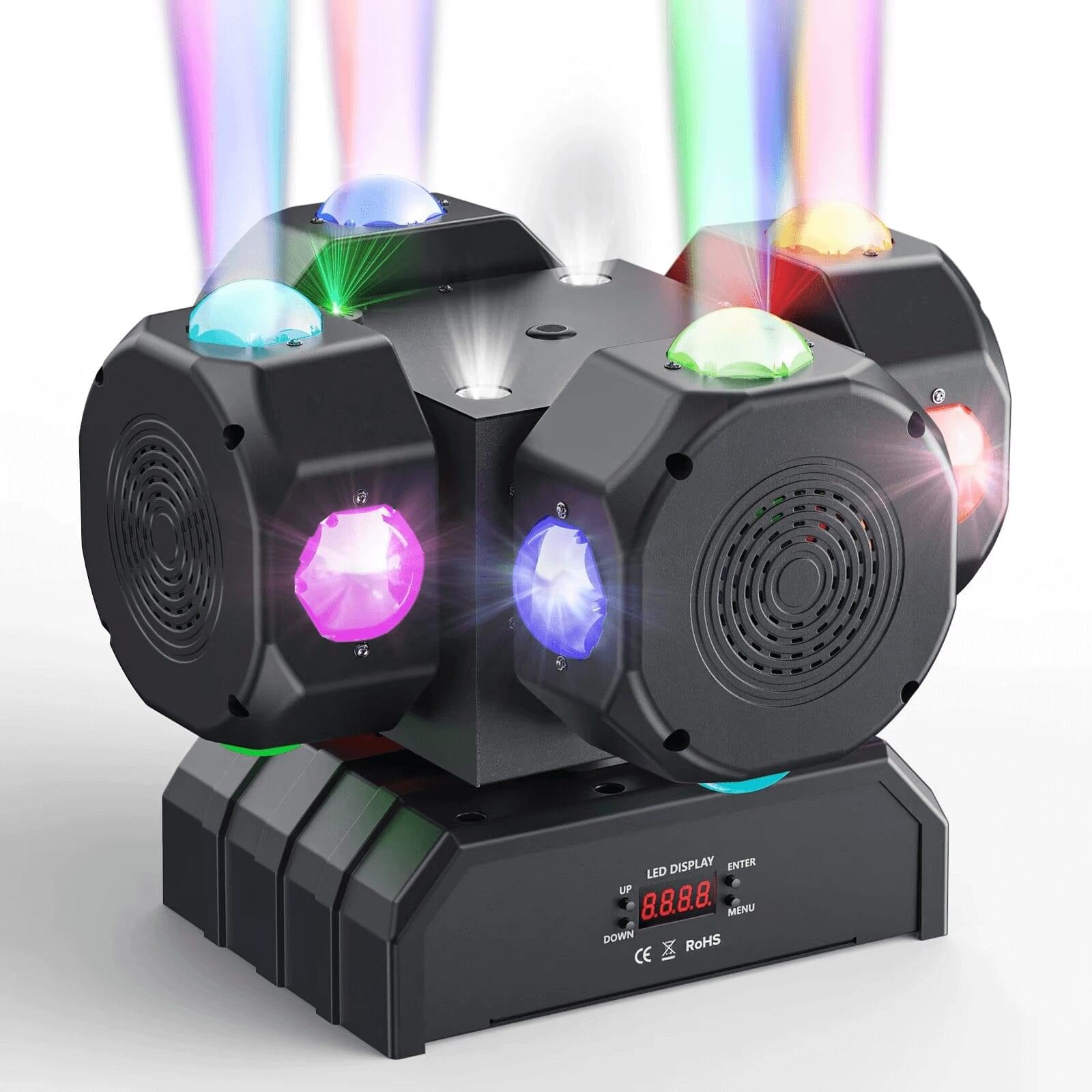 LED LASER MOVING LIGHT 4 HEADS