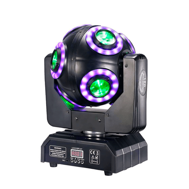 TOP PRO Moving Head Disco Ball Light 120W