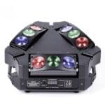 Three Side Spider 9 LED Moving Headlight