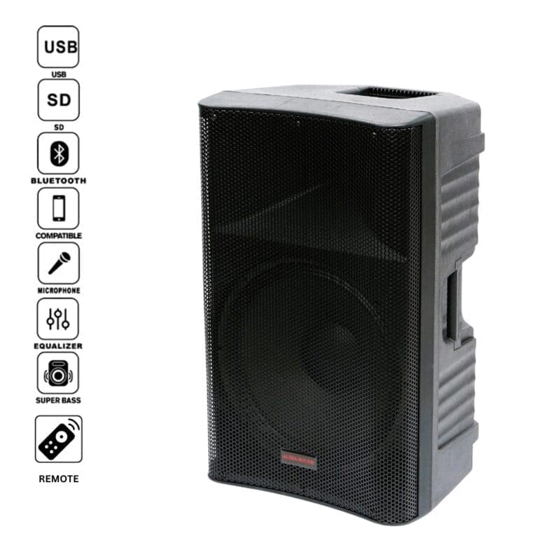 CBJ15AHH-220W 15 INCH POWERED SPEAKER