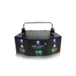TOP PRO Pattern Flash RGB Animation Laser Light 9 Lens